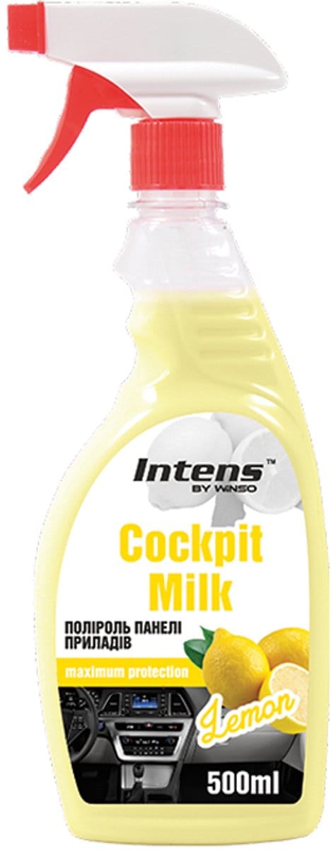 cockpit reiniger citroen 500 ml - cockpit milk - interieurreiniger - auto cockpitspray - winso