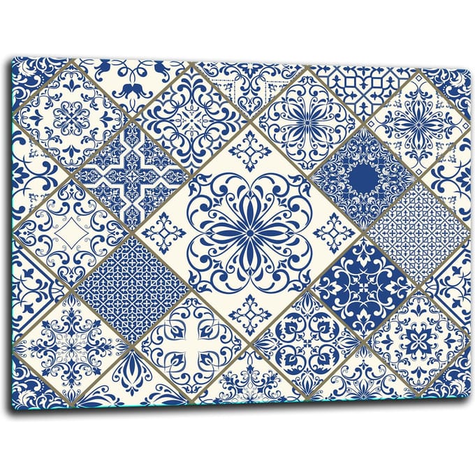 TMK ArtDeko - Snijplank - 52x40cm - Glas - Mosaïek Design