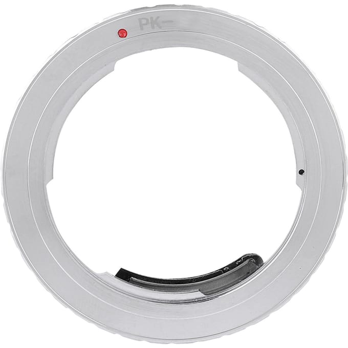 PK-EOS Camera Lens Adapter met Elektrisch Contact voor Pentax K Lens voor Canon EOS Camera's white