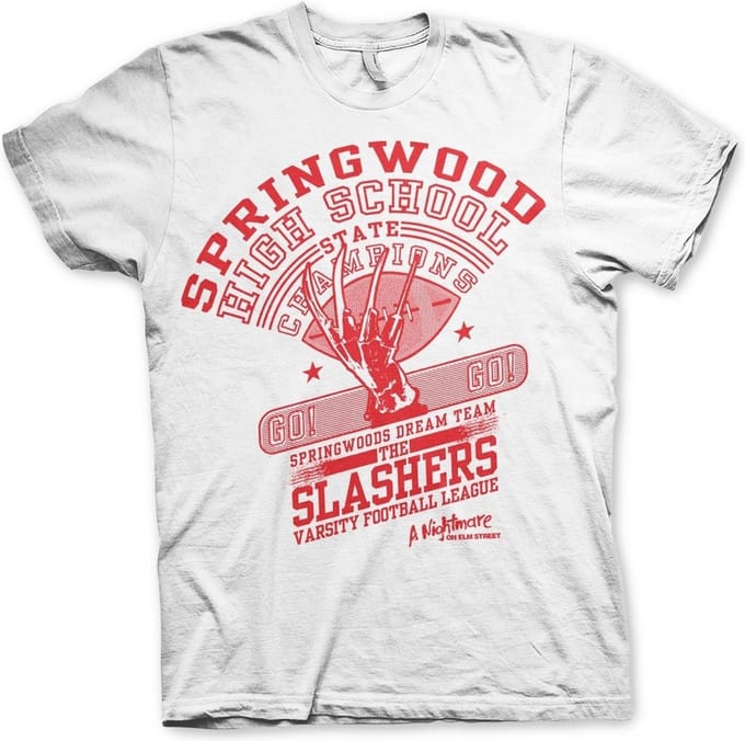 A Nightmare On Elm Street Het Slasher Dream Team T-shirt White