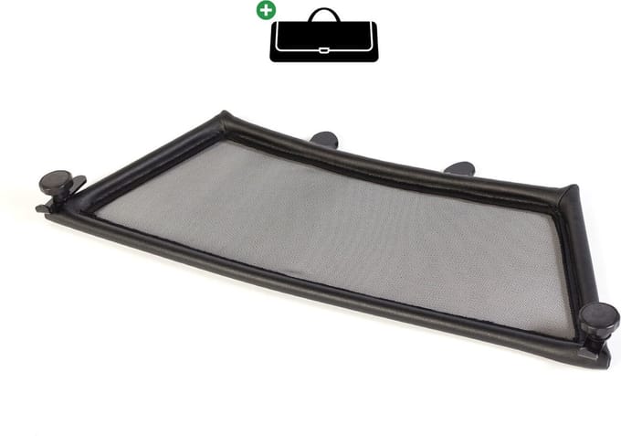 Windscherm Mercedes SLK/SLC R172  | >2011 | incl. luxe opbergtas | Zwart