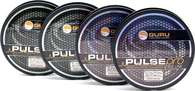 Guru Pulse Pro - Nylon Vislijn - 5.3lb - 0.18mm - 300m - Groen