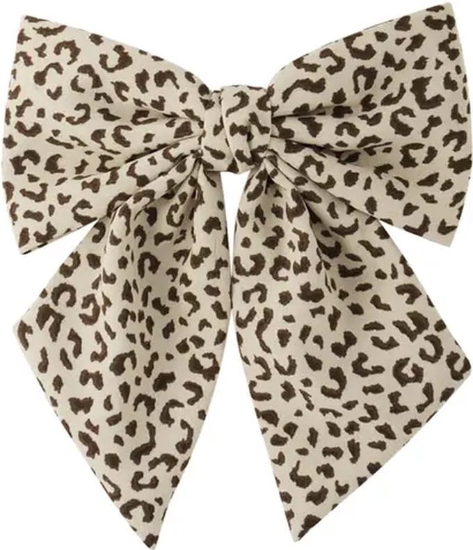 Panterprint strik - beige
