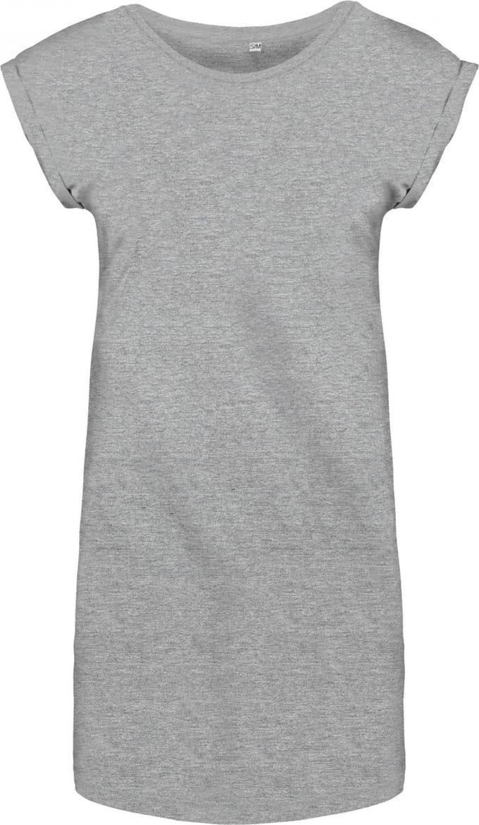 Kariban Lang dames-t-shirt K388 - Light grey heather - S/M