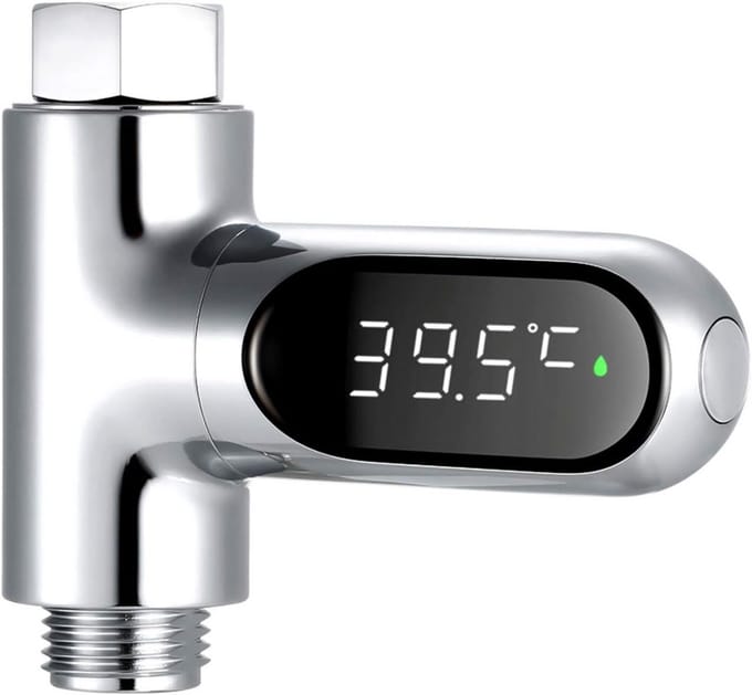 Digitale LED Douchethermometer met Temperatuurweergave en Indicator