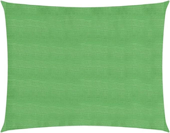 vidaXL - Zonnezeil - 160 - g/m² - 4x5 - m - HDPE - lichtgroen