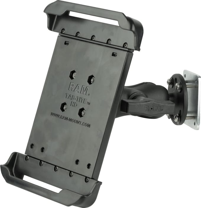 Tab-Tite Dashboard Montage met steunplaat voor 7 "-8" Tablets met Behuizing