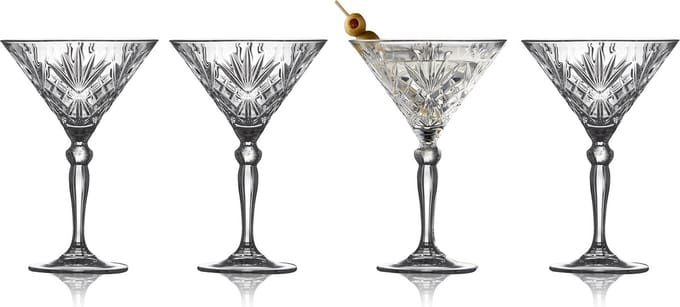 Lyngby Glas Krystal Melodia Cocktailglas 21 cl 4 stuks