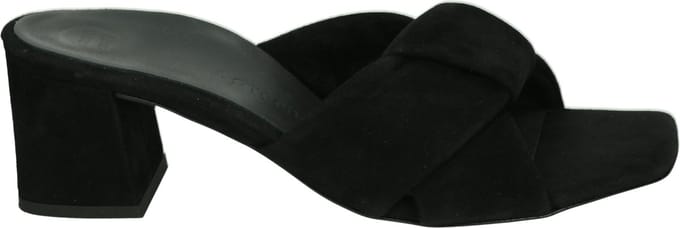 paul green - 6127 - Dames slippers - Kleur: Zwart - Maat: 40