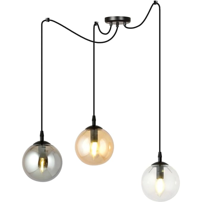 3-lichts hanglamp Cristiano | Loft46
