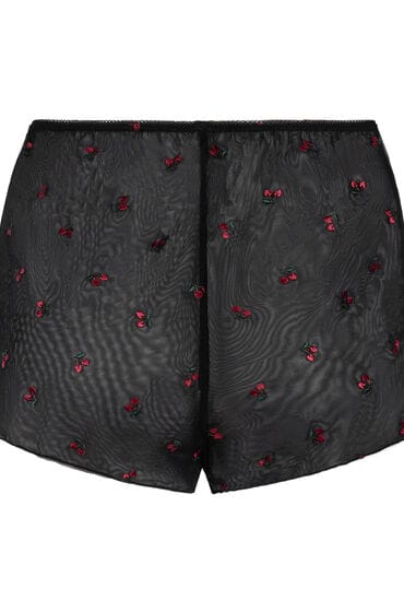 Hunkemöller Mesh short Chelsey Zwart