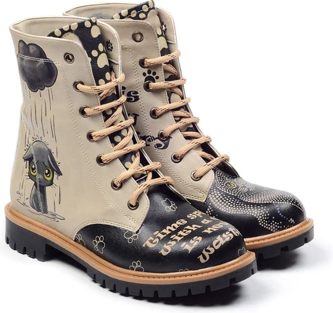 GOBY Pitty Catty Boots - Dameslaarzen - Handmade - Maat 35