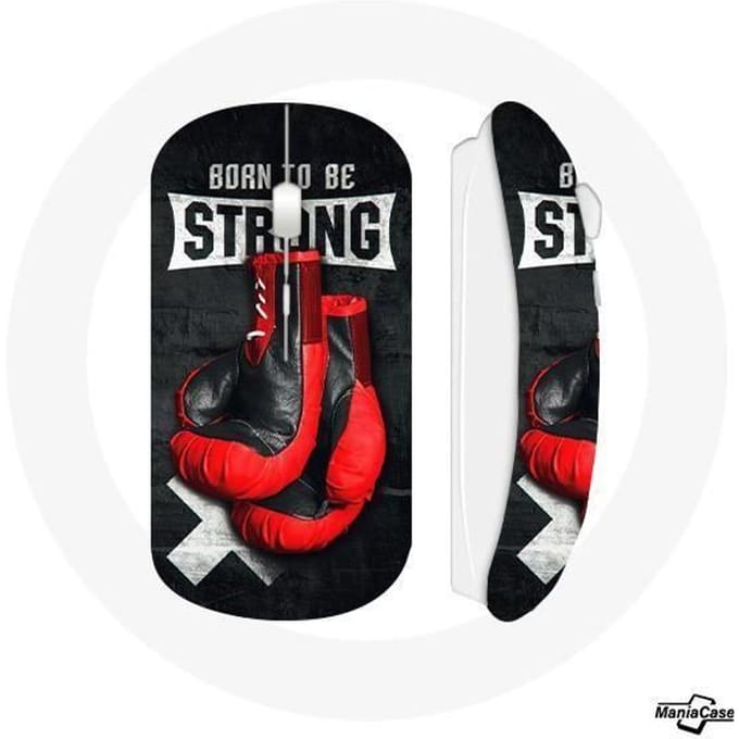 Born To Be Strong draadloze boksmuis