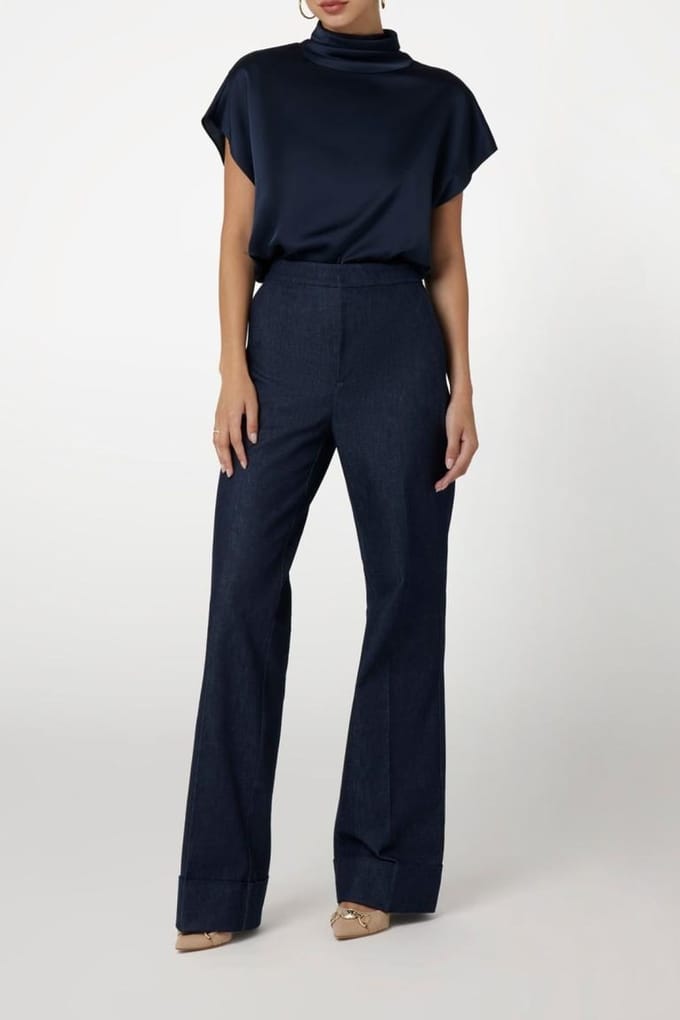 GUESS Maggie Sl Top Smart Blue Taglia: 46 | Magliette intime Outlet | Donna | Blu