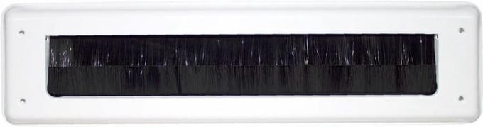 Tochtklep - Wit - Aluminium - door-line - 52.00.140 binnen