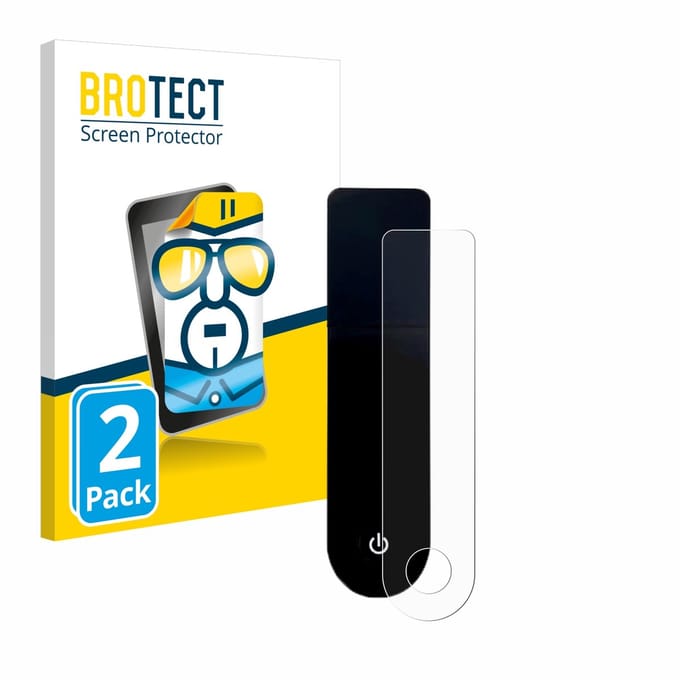 BROTECT - Screenprotector voor Xiaomi Mi 3 E-Scooter - Folie Beschermfolie transparant 2 Stuks