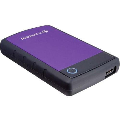 Transcend StoreJet® 25H3 2 TB Externe harde schijf (2,5 inch) USB-A 3.2 Gen 1 Paars TS2TSJ25H3P