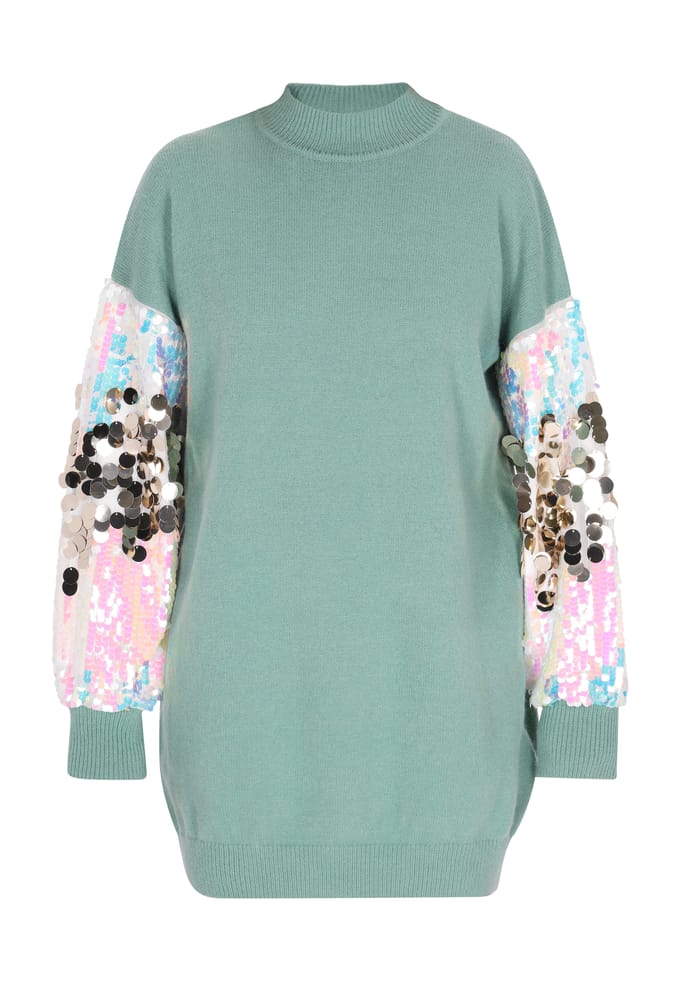 IZIA Jurk Dames aqua