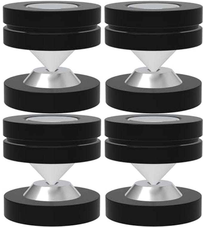 Verstelbare Hoogte Speakerisolatie Pads voor Versterkers en Hifi Apparatuur
