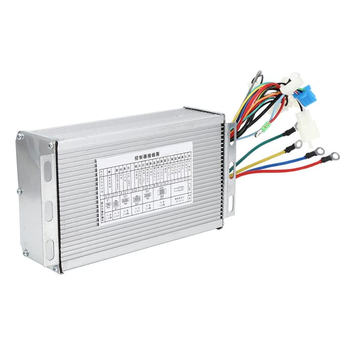 18 Buis 48V1000W Elektrische Fiets Aluminiumlegering Borstelloze Controller Grote Vermogen E-Bike Accessoire white
