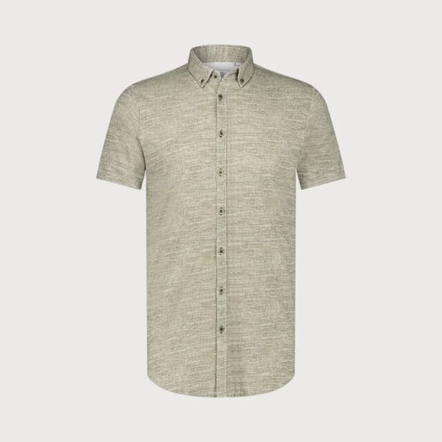 Blue Industry Button-down overhemd korte mouw |