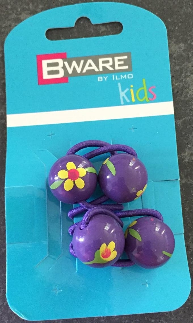 Bware! Elastiekjes Bol Paars