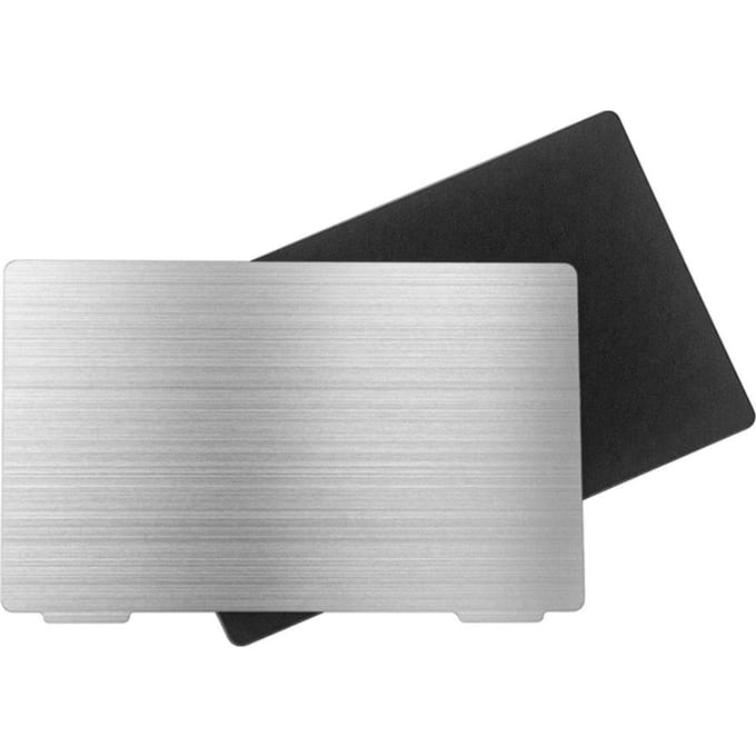 Hars 3D-printer Flex Build Plate Veerstalen flexibele plaat Print met magnetisch basisplatform 138x78mm black