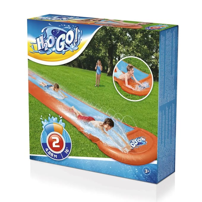 Bestway 52328 – Dubbele Waterglijbaan – 488 cm