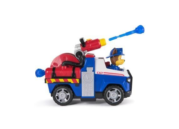 PAW Patrol - Brandweerredding - Chase Politieauto - Speelgoedauto met speelfiguur