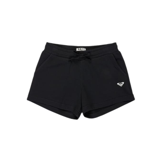 Roxy Surf Feeling Terry Korte Sportbroek Zwart 12 Years Meisje
