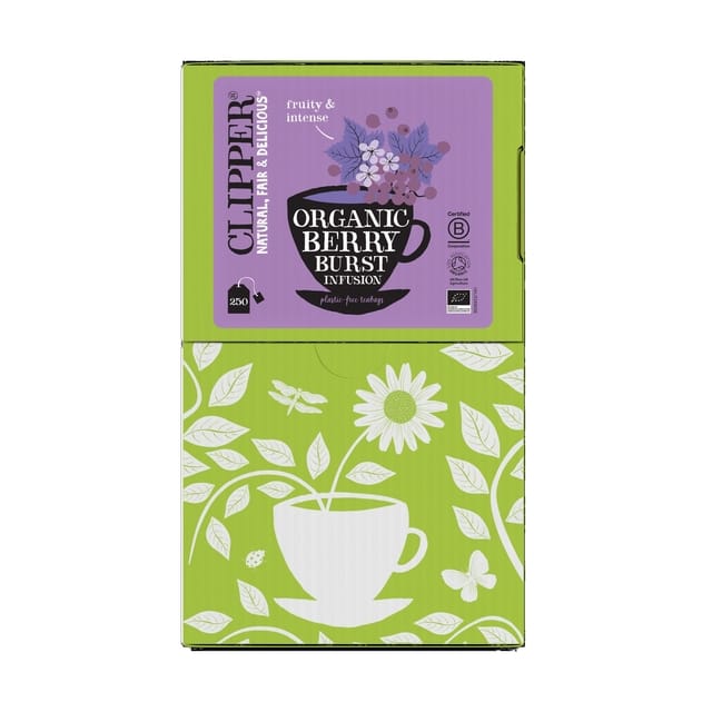 Clipper Tea - Organic Berry Burst Infusion - 250 zakjes
