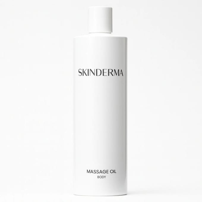 Skinderma Massageolie / Massageolie voor het lichaam 500 ml
