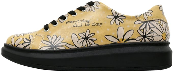 DOGO Myra Dames Sneakers - Everything will be Okay 36