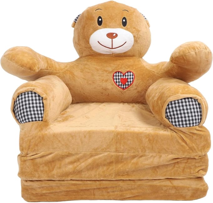 Opvouwbare Kinderbank Cartoonpatroon - Multifunctionele Mini Sofa voor Kinderen