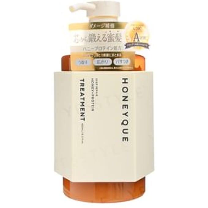 BOTTLE WORKS - Honeyque Deep Repair Honey & Protein Treatment 450ml