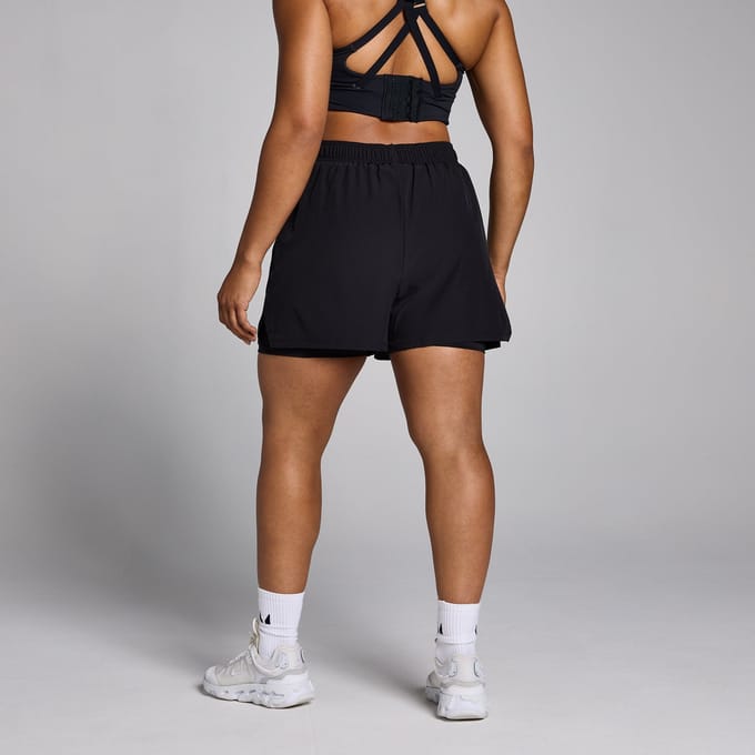 MP 2-in-1 trainingsshort voor dames - Zwart - XS