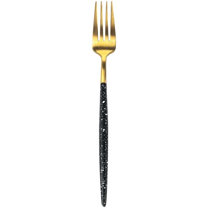 Bama – Vork – Dinervork Kyoto Gold Black Marble – 12 Stuks