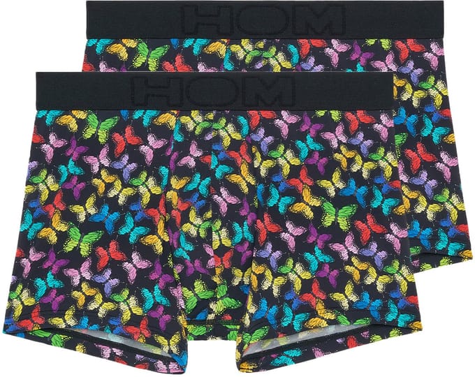 HOM Heren retro short / pant 2 pack Butterfly