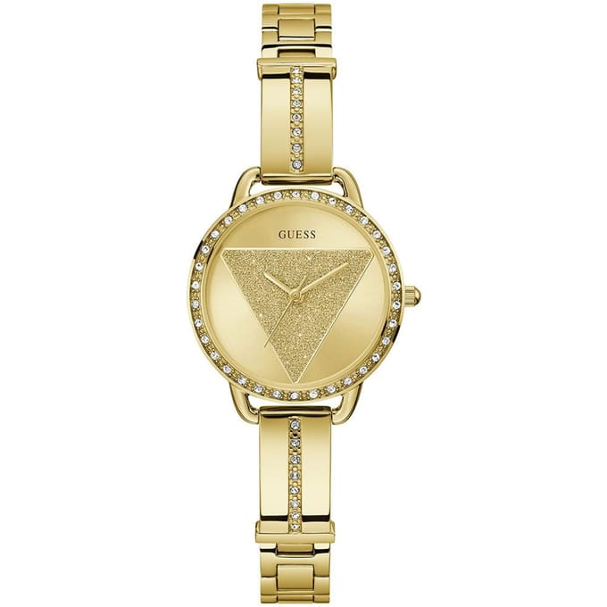 Guess Tri Bellini GW0914L2 Horloge - Staal - Goudkleurig - Ø 30 mm