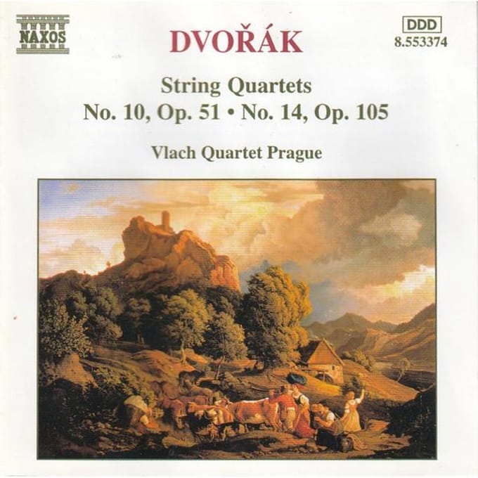 Vlach Quartet Prague - Dvořák: String Quartets 4 (CD)