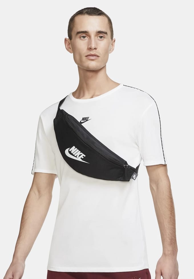 Nike Heritage Waist Pack Tas in zwart