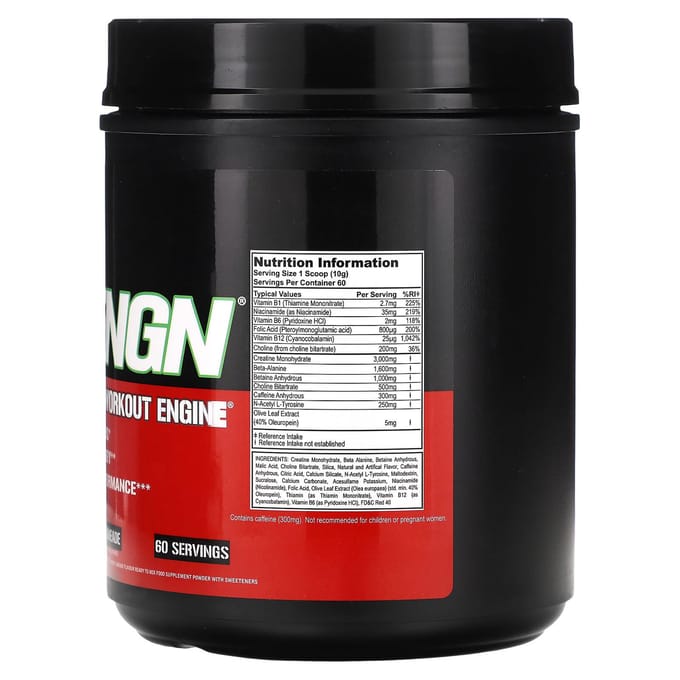 EVLution Nutrition, ENGN, Pre-Workout Supplement, Kers Limoen, 21.16 oz (600 gr)