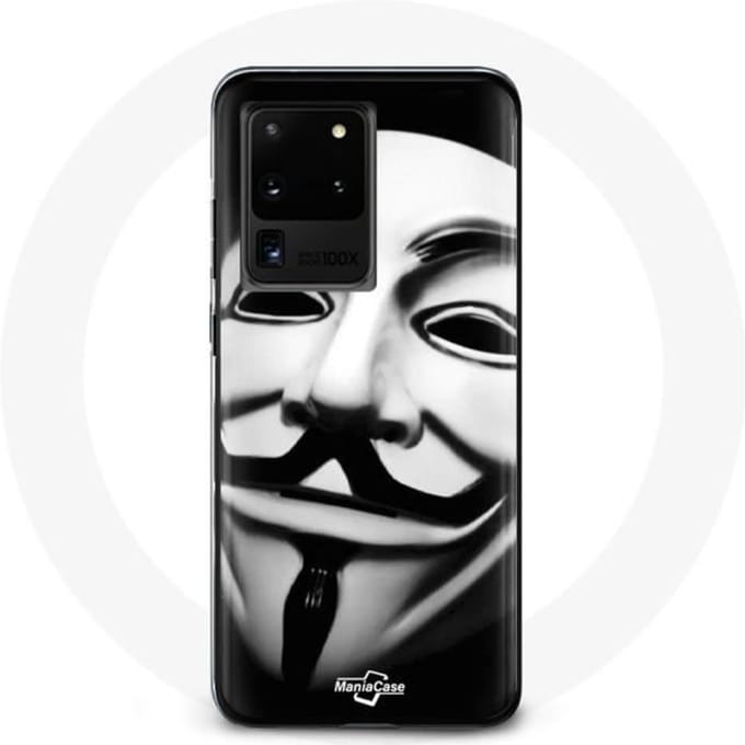 Coque pour Samsung Galaxy S20 Ultra Nous sommes légion masque anonyme