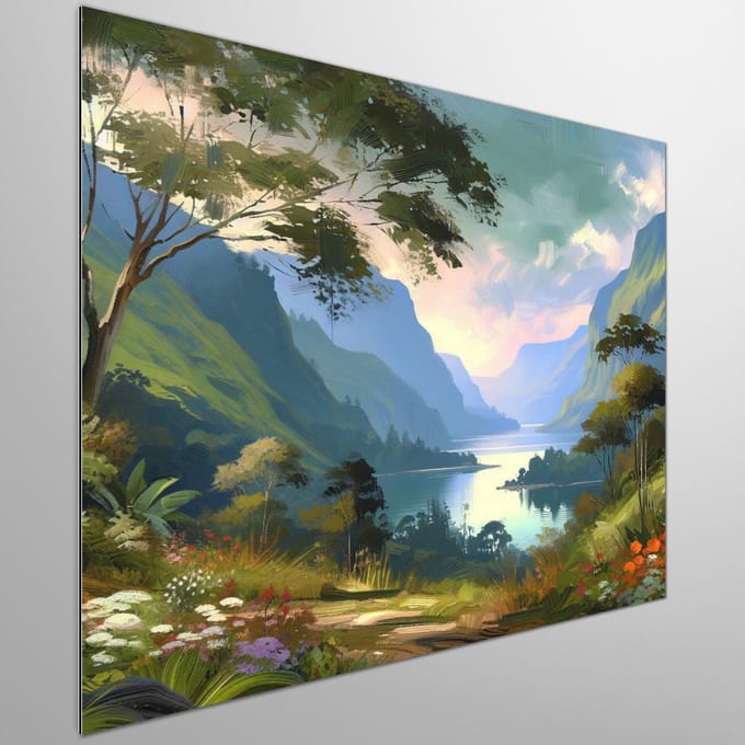 Kunstprint | Wanddecoratie | Dibond | 80 × 80 cm