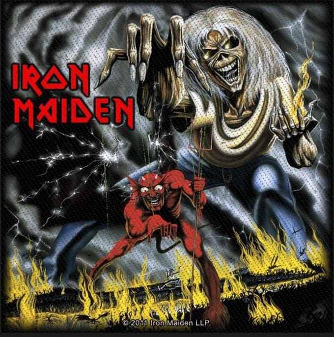 Iron Maiden - Number Of The Beast Patch - Multicolours