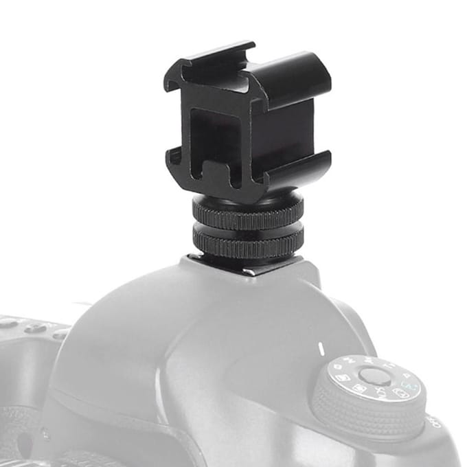 Support Multifonctionnel 14   Double Couche à Vis Un pour Trois Base Sabot Chaud Froid Lumière d'Appoint gray