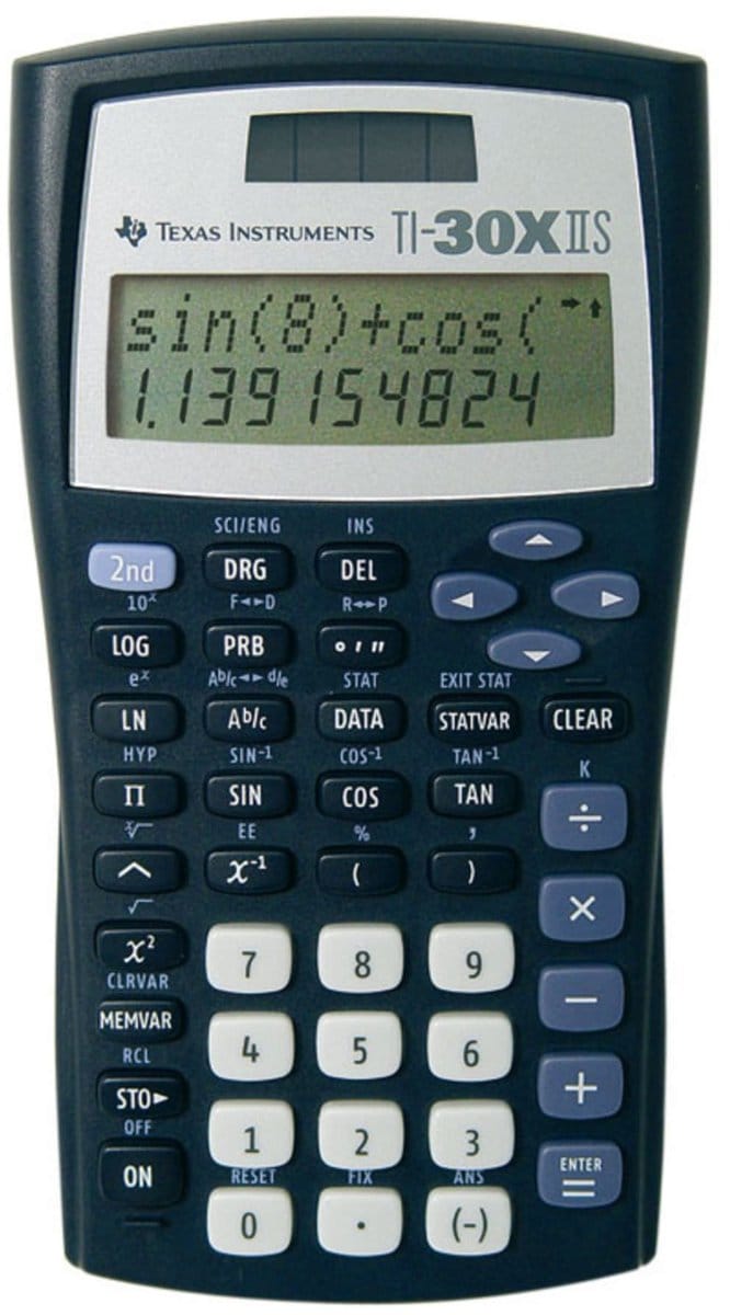 Texas Instruments TI-30X IIS - wetenschappelijke rekenmachine