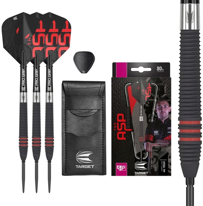 Target Nathan Aspinall 80% Black Swiss Point - Dartpijlen
