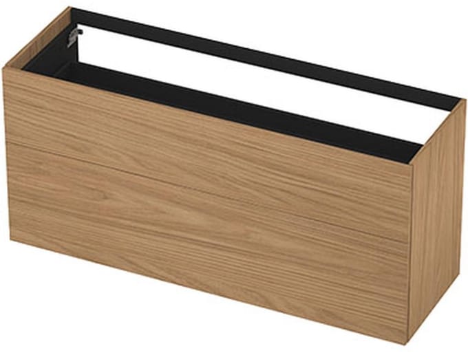 INK - Onderkast 2 Laden Push To Open Decor - 1400x450x650 Mm - Blank Eiken