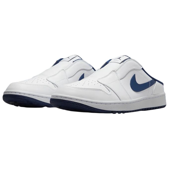 Air Jordan 1 Mule Golf Wit Midnight Navy Heren Sneakers FJ1214-103 47.5 gray